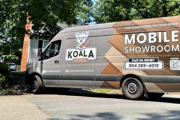 Mobile showroom arrives at your home